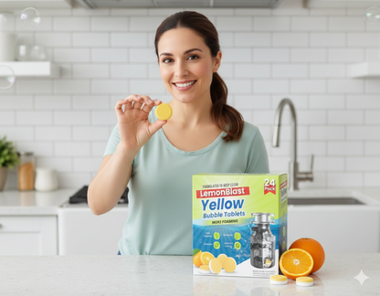 LemonBlast Yellow Bubble Tablets (24pc)