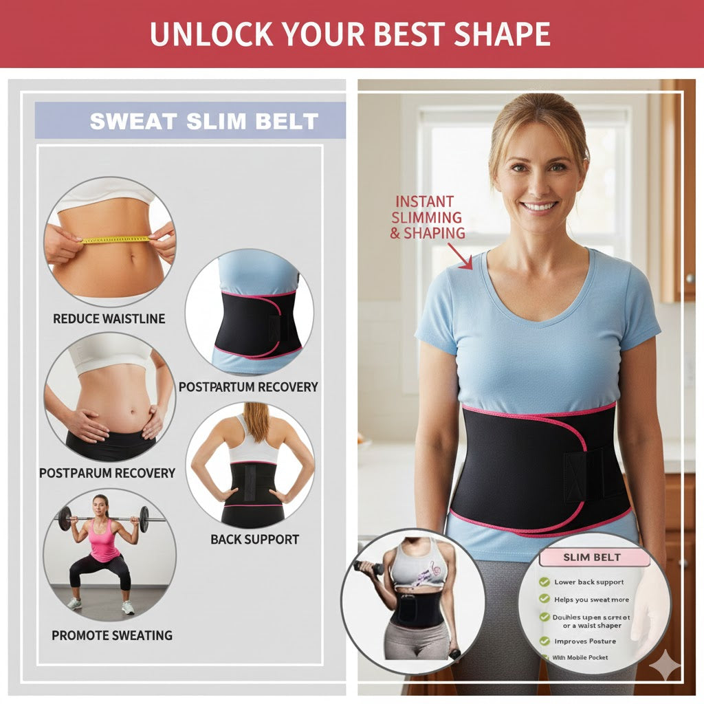 Waist - Slimming Sweat Belt